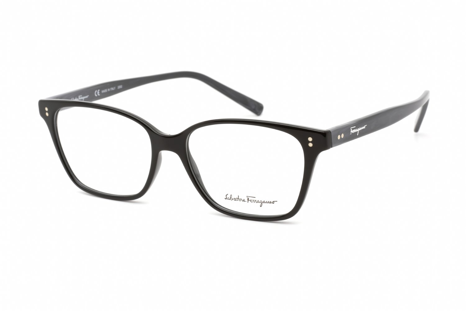 Salvatore Ferragamo SF2928 Black / Clear Lens 001 52X15X145