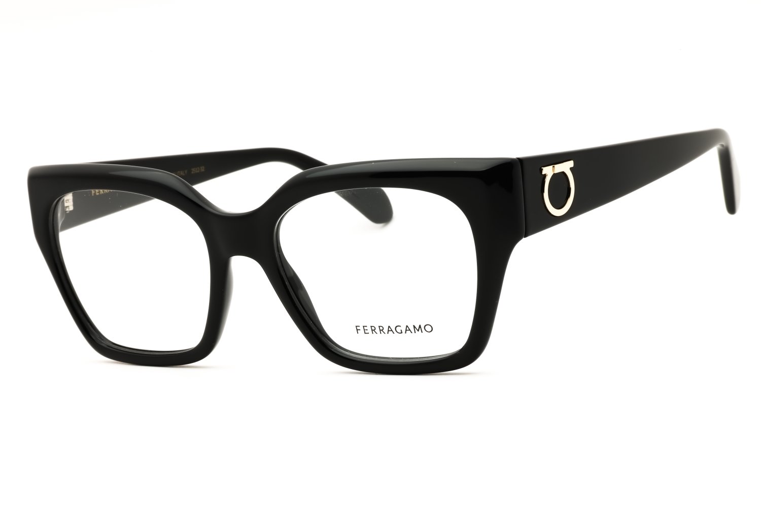 Salvatore Ferragamo SF2983 BLACK/Clear demo lens 001 53X18X140