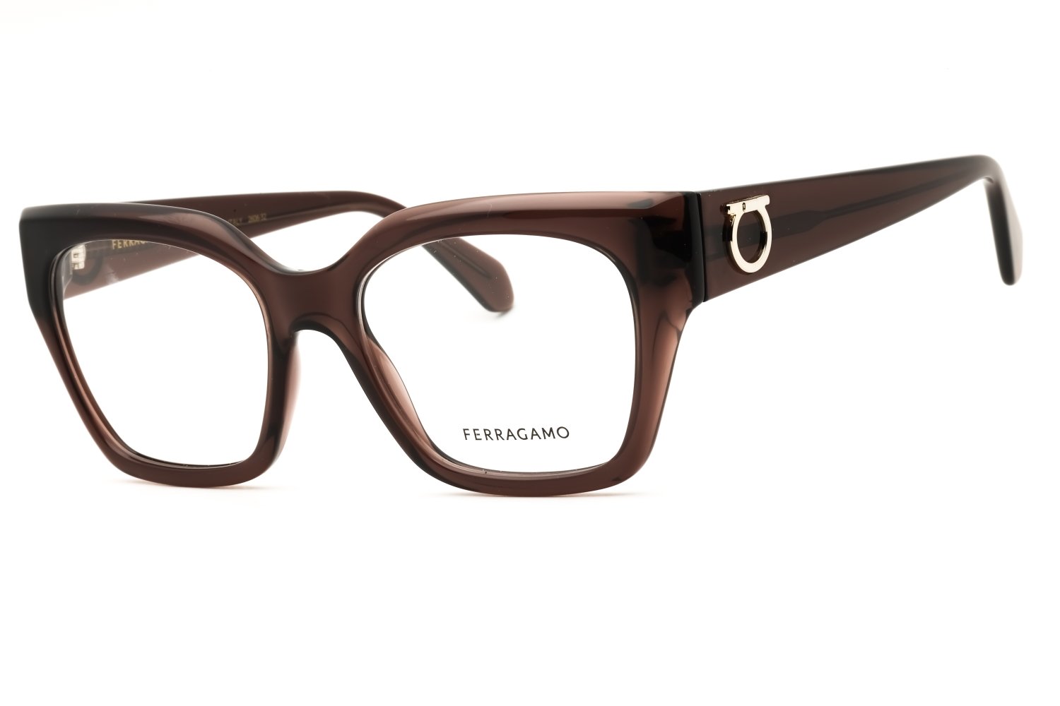 Salvatore Ferragamo SF2983N TRANSPARENT MAUVE/Clear demo lens 511 53X18X140