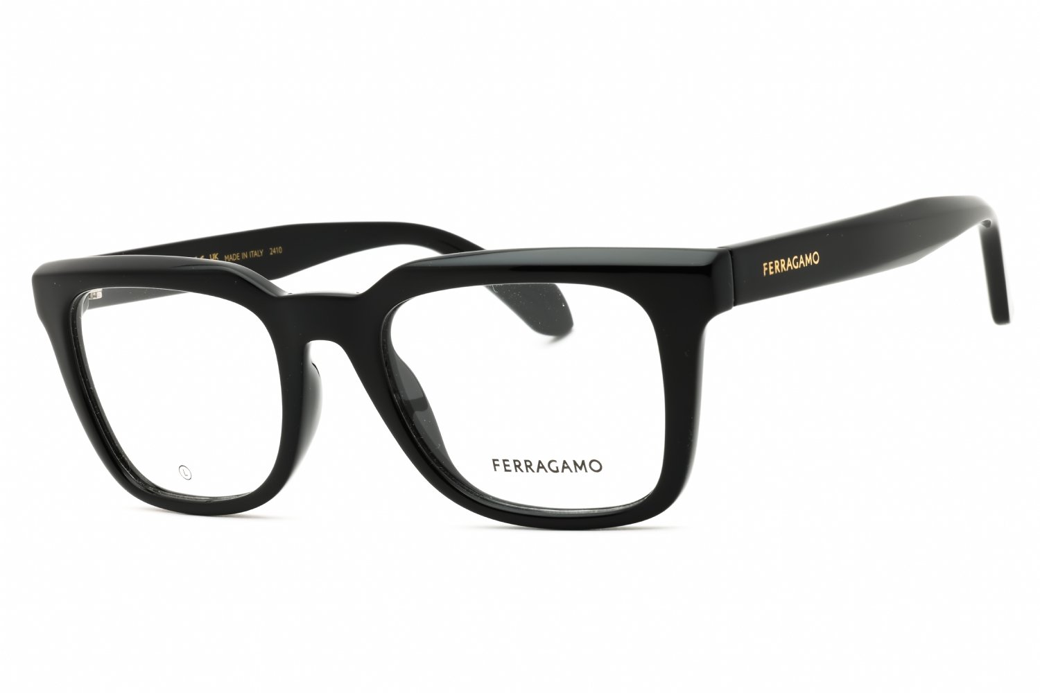 Salvatore Ferragamo SF2990 BLACK/Clear demo lens 001 52-21-145 MM