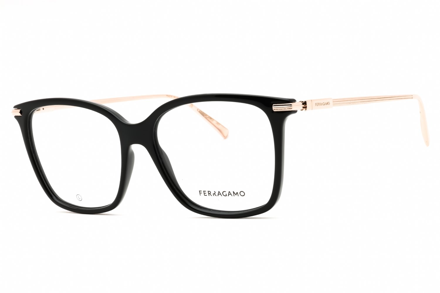 Salvatore Ferragamo SF2992 BLACK/Clear demo lens 001 53-15-145 MM