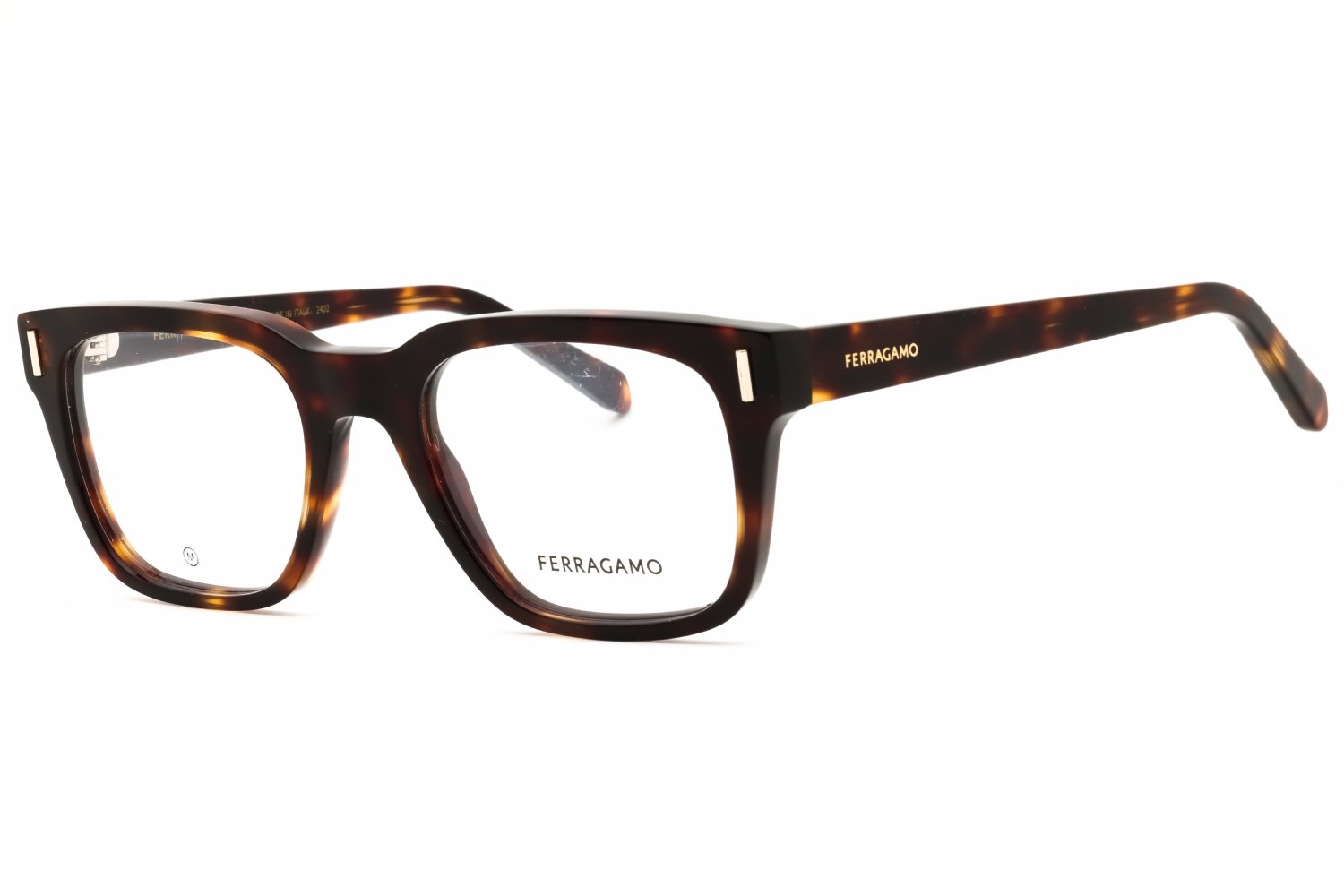 Salvatore Ferragamo SF2996 DARK TORTOISE/clear demo lens 242 51X20X145