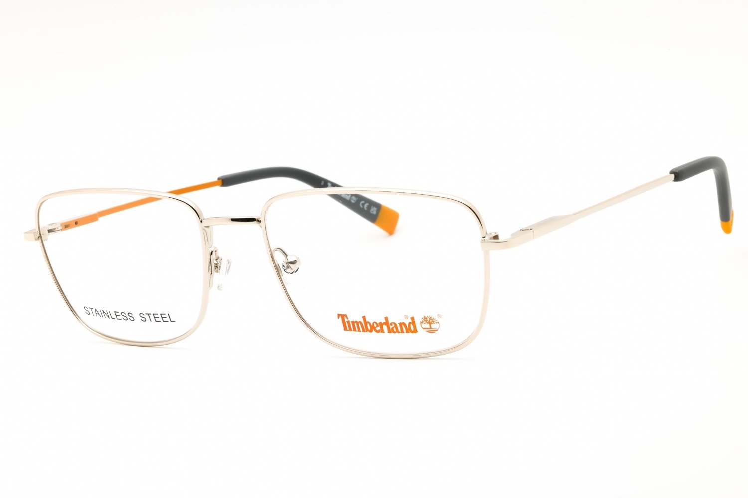 Timberland TB1844 pale gold/clear demo lens 032 55-18-145 MM