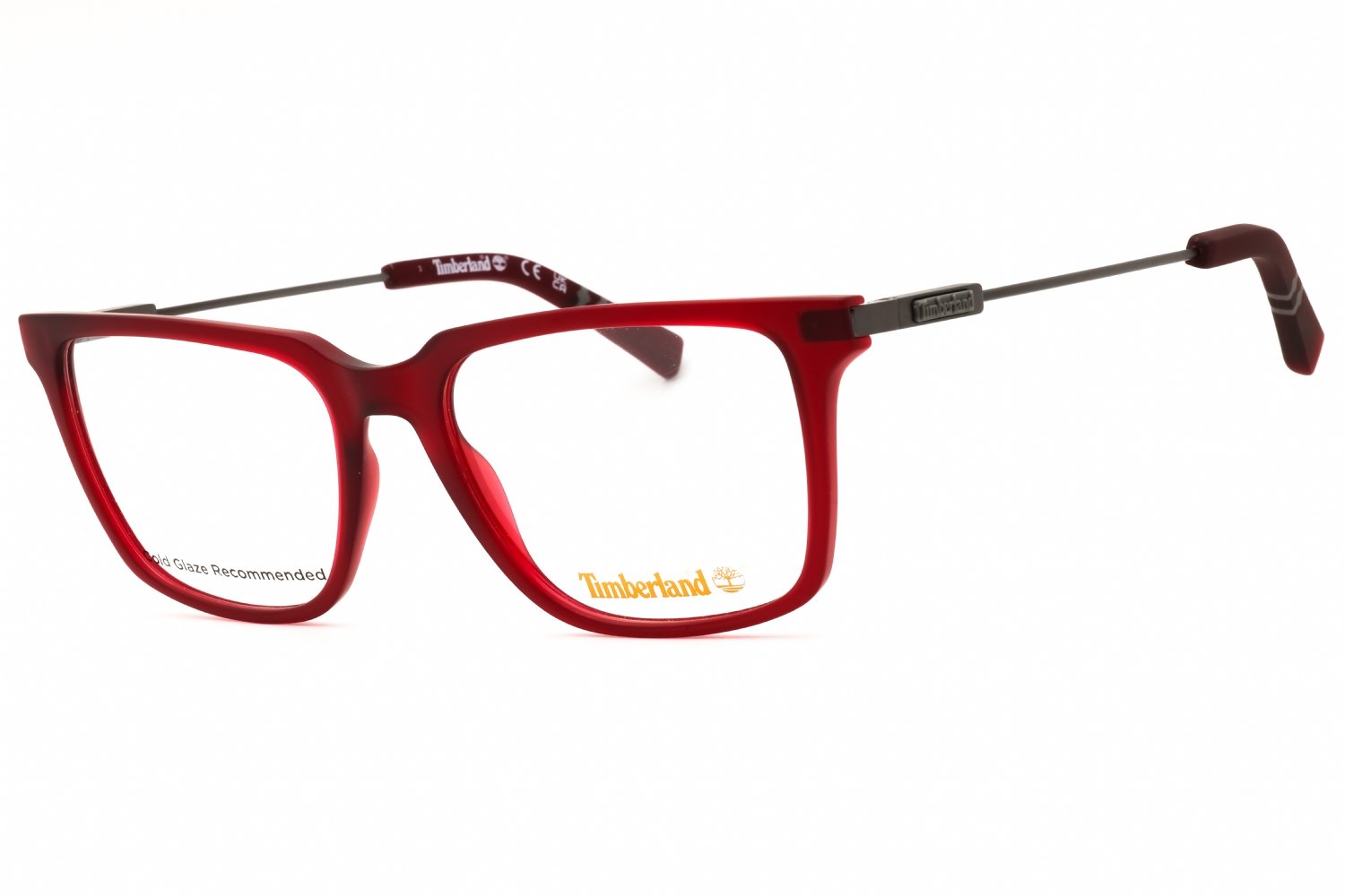 Timberland TB50016 matte red/clear demo lens 067 55X18X145