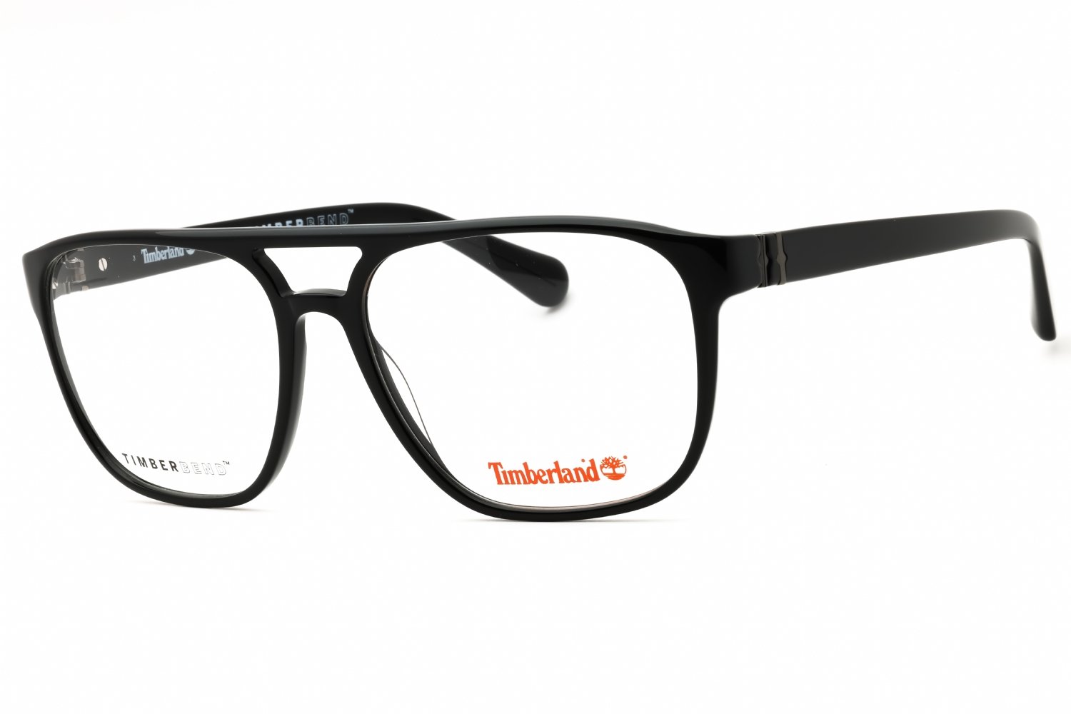 Timberland TB50033 shiny black/clear demo lens 001 62-17-150 MM