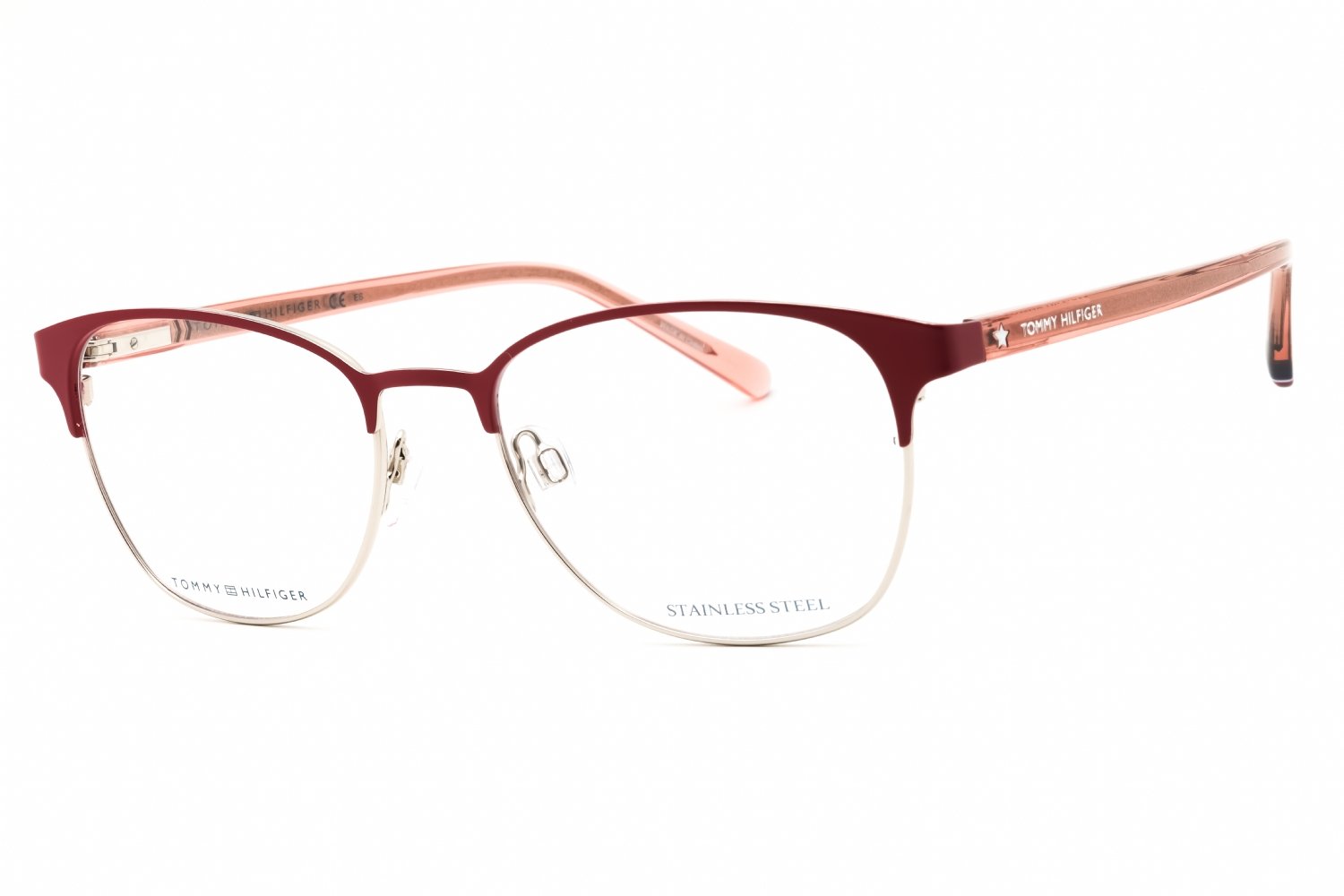 Tommy Hilfiger TH 1749 MATTE RED/Clear demo lens 00Z3 00 53X18X140