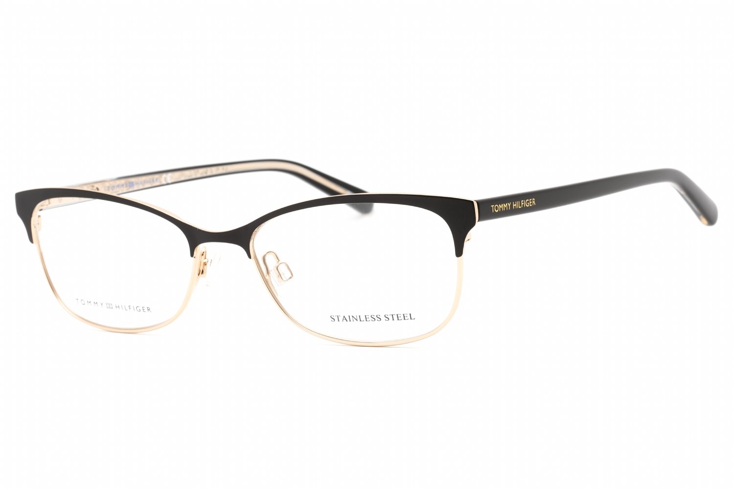 Tommy Hilfiger TH 1777 BLACK CRYSTAL/Clear demo lens 07C5 00 52X16X140