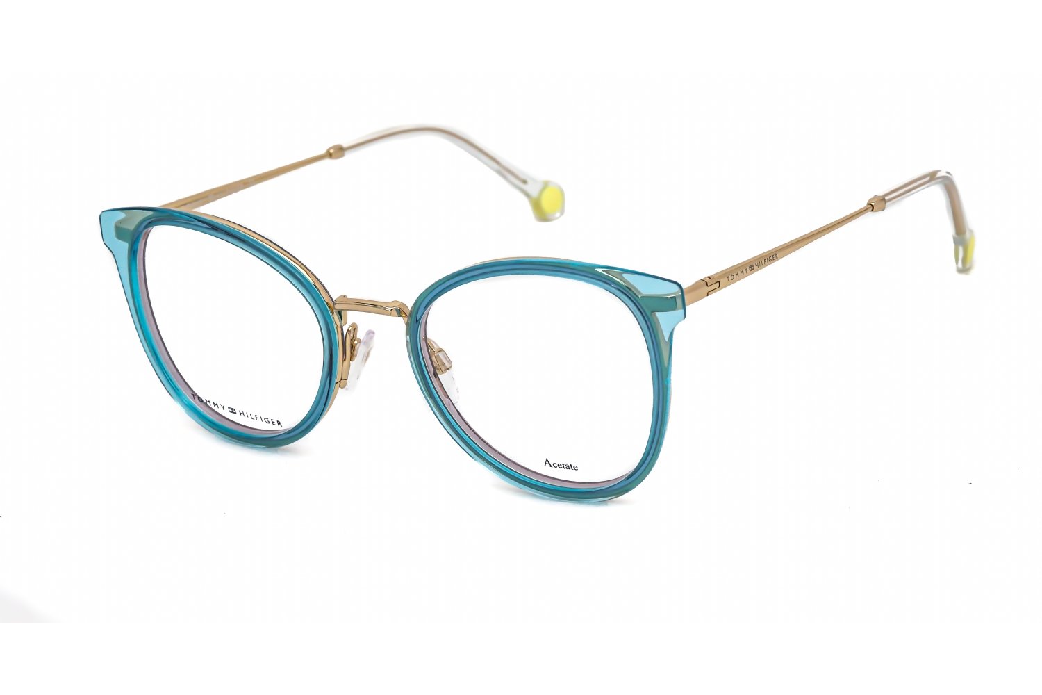 Tommy Hilfiger TH 1837 Azure Blue / clear demo lens 0AGS 00 52X21X140