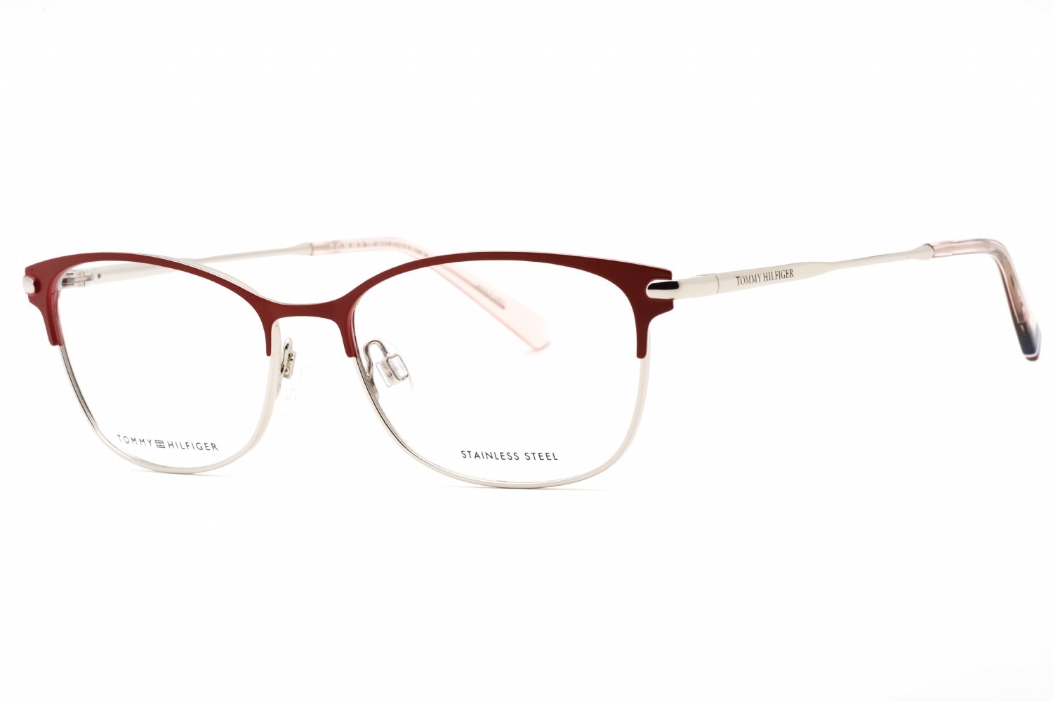 Tommy Hilfiger TH 1958 Burgundy/Clear demo lens 00AN 00 53X16X140