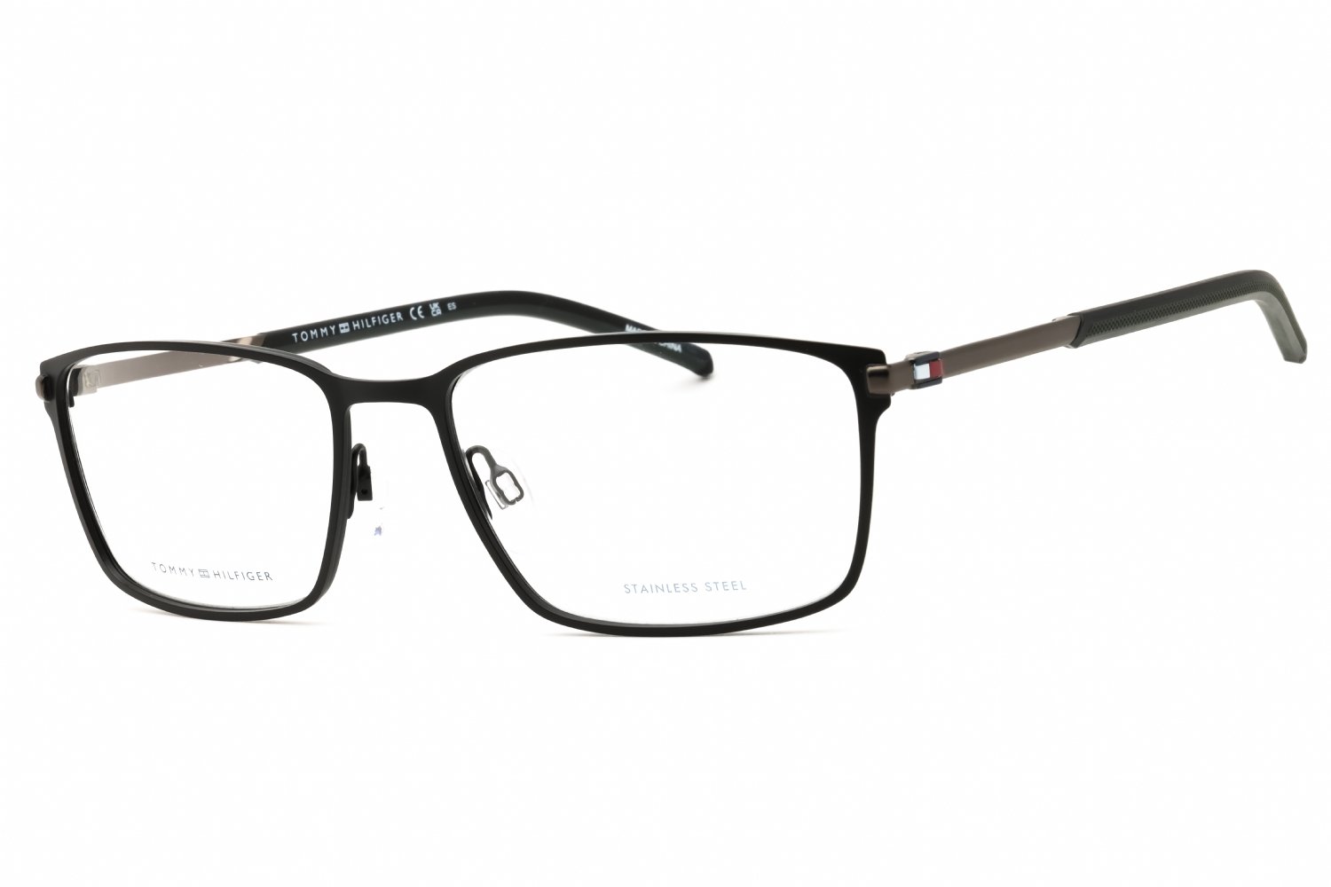 Tommy Hilfiger TH 1991 MTT BLACK/Clear demo lens 0003 00 58X18X140