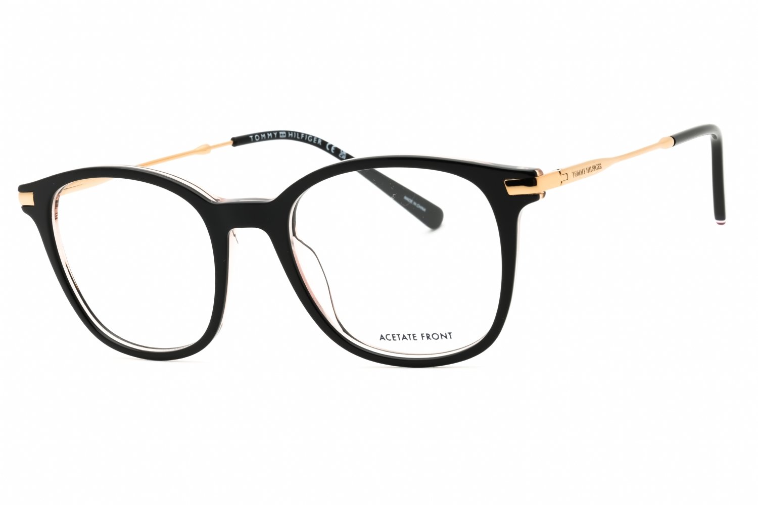 Tommy Hilfiger TH 2050 BLACK PINK/clear demo lens 03H2 00 50X19X140