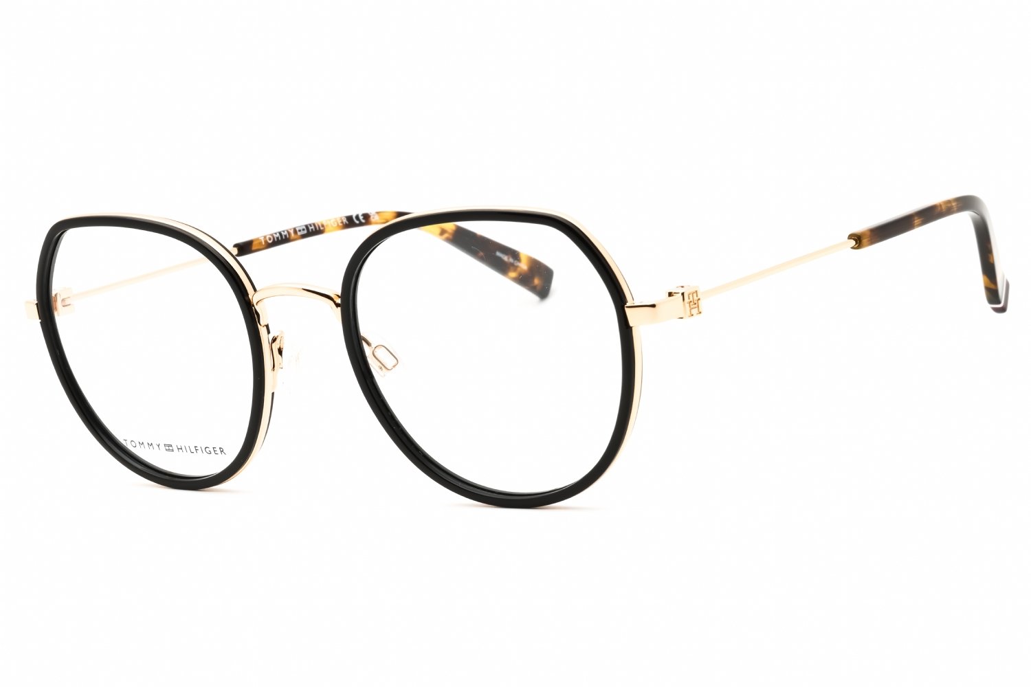 Tommy Hilfiger TH 2096 GOLD BLACK/Clear demo lens 0RHL 00 51X20X140