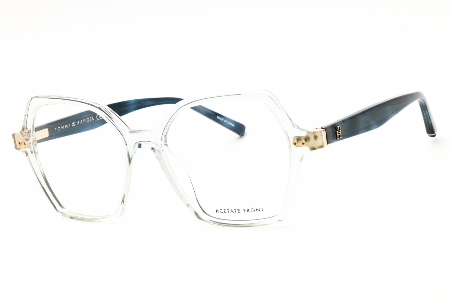 Tommy Hilfiger TH 2216 AZURE/clear demo lens 0MVU 00 51X16X145