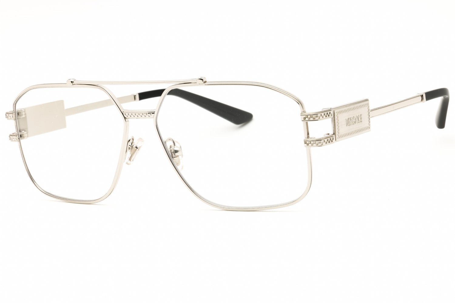 Versace 0VE1302 Silver/Clear demo lens 1000 57X13X140