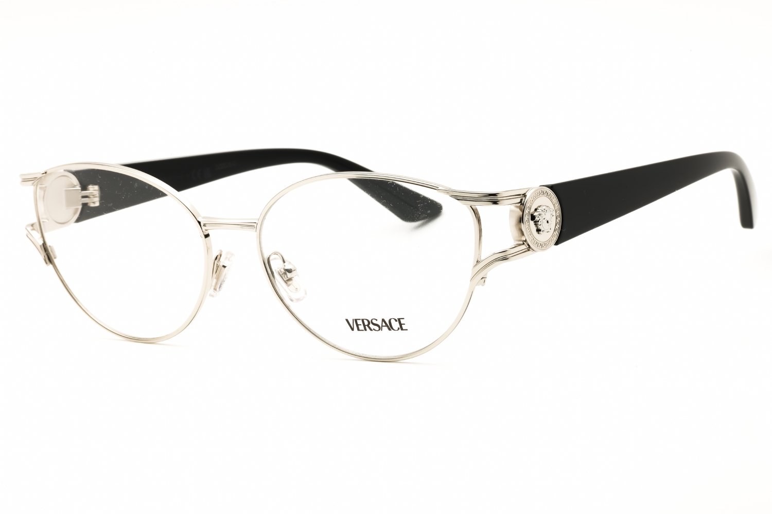 Versace 0VE1309 Silver/Clear demo lens 1001 54X15X130