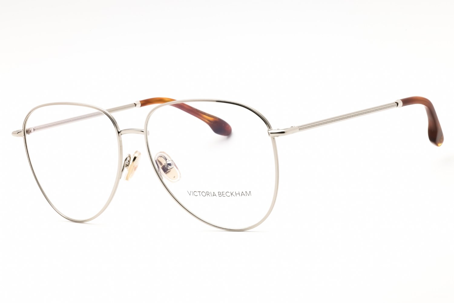 Victoria Beckham VB2116 SILVER/Clear demo lens 040 57X14X140