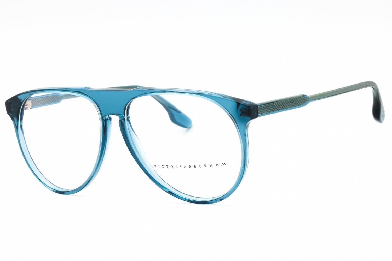 Victoria Beckham VB2602 TEAL/Clear demo lens 320 58X13X140