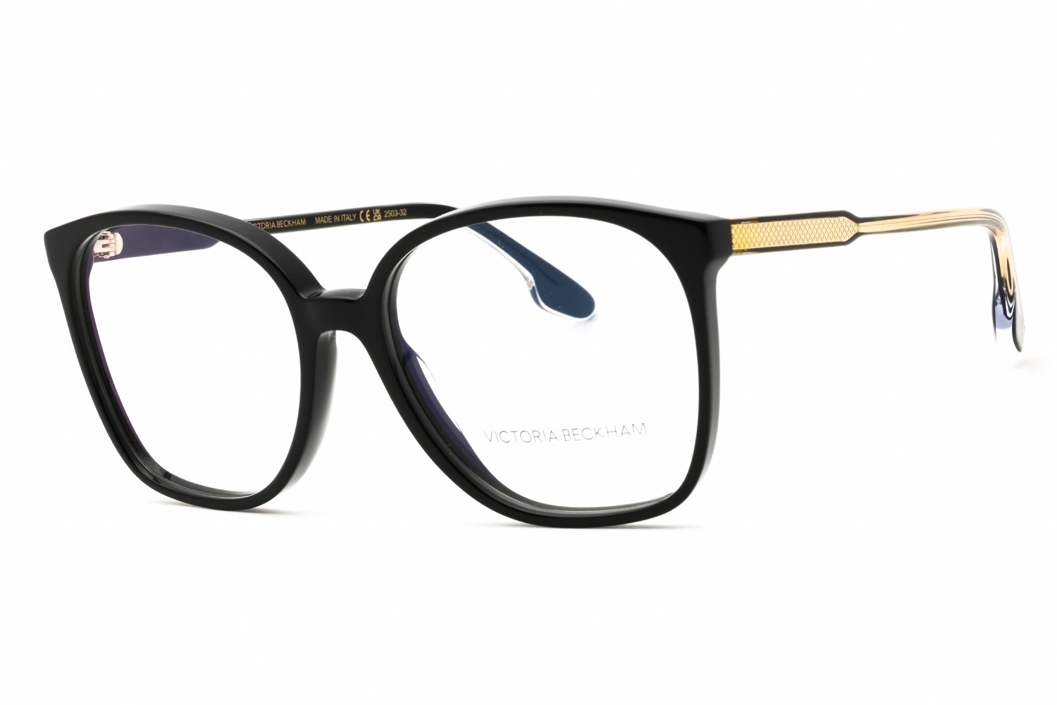 Victoria Beckham VB2615 BLACK/Clear demo lens 001 55X16X140