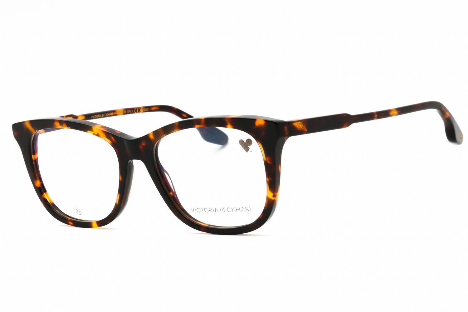 Victoria Beckham VB2649 DARK HAVANA/Clear demo lens 234 54X17X140