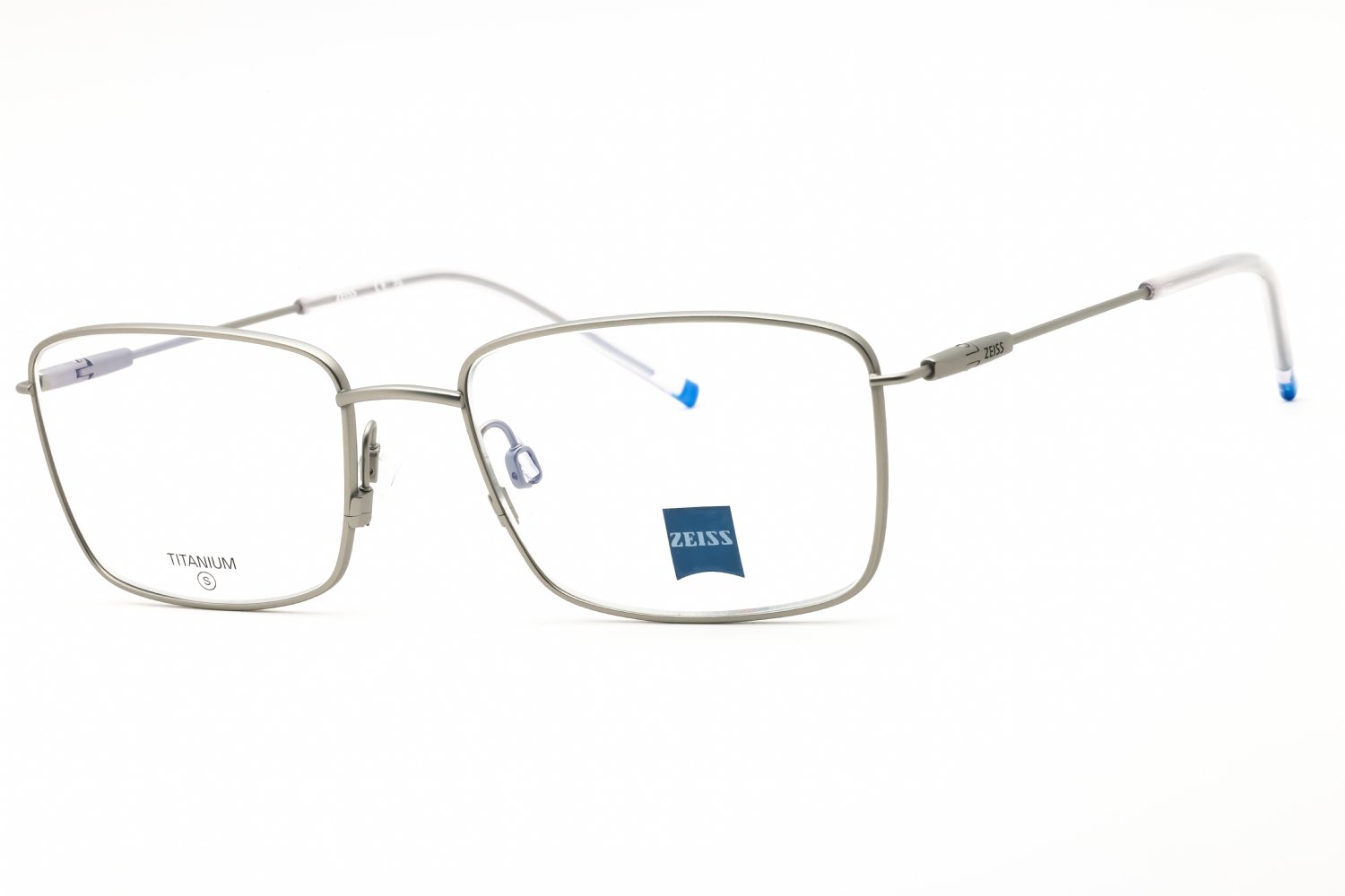 Zeiss ZS22103 SATIN SILVER/Clear demo lens 045 55X18X145