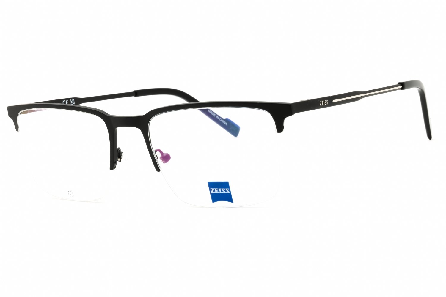 Zeiss ZS23125 MATTE BLACK/Clear Demo lens 002 55X20X145