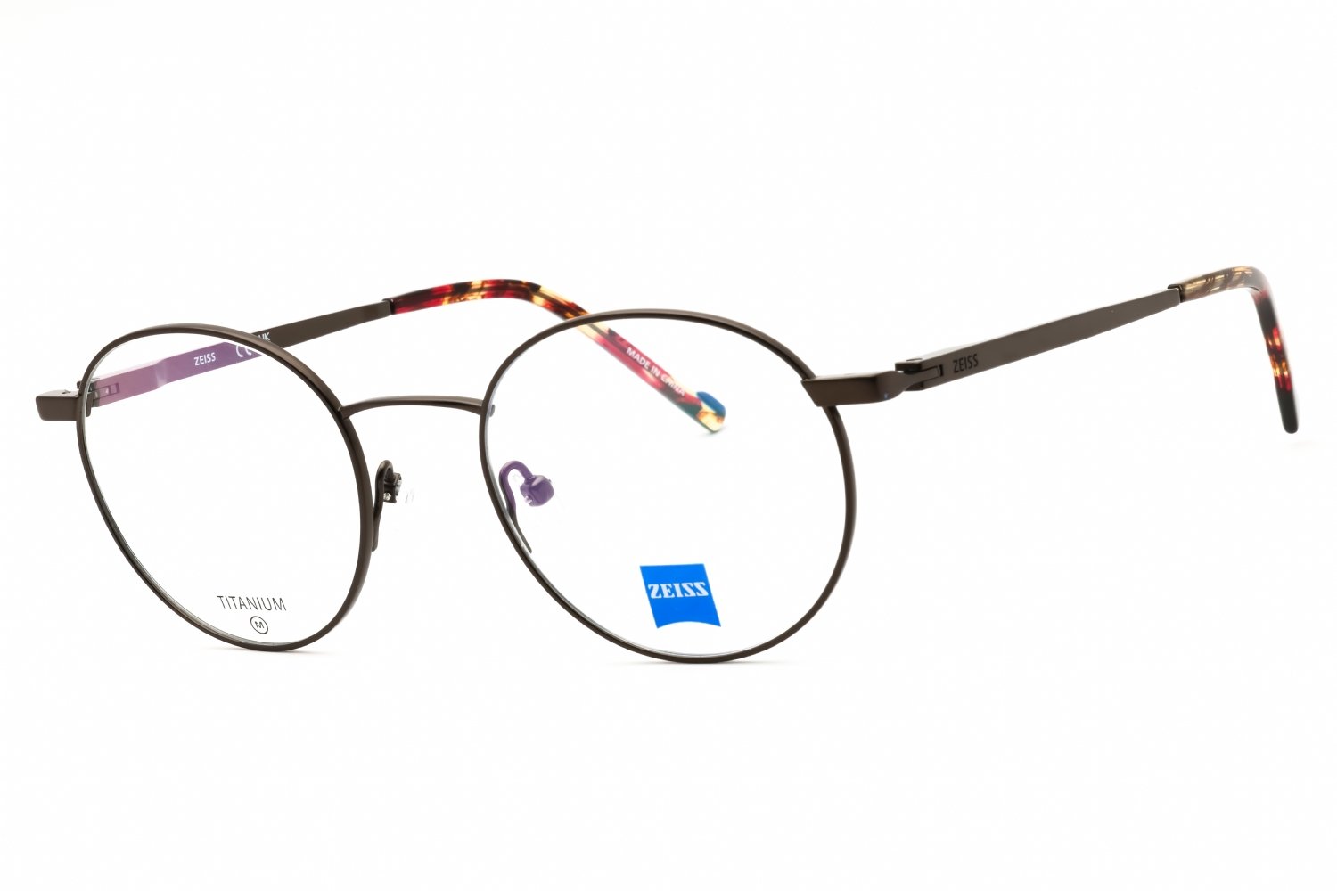 Zeiss ZS23141 SATIN BROWN/Clear demo lens 203 49X20X145