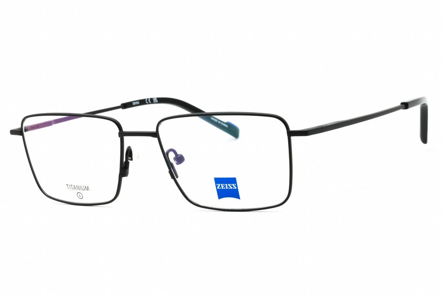 Zeiss ZS24145 MATTE BLACK /Clear Demo lens 002 53X17X145