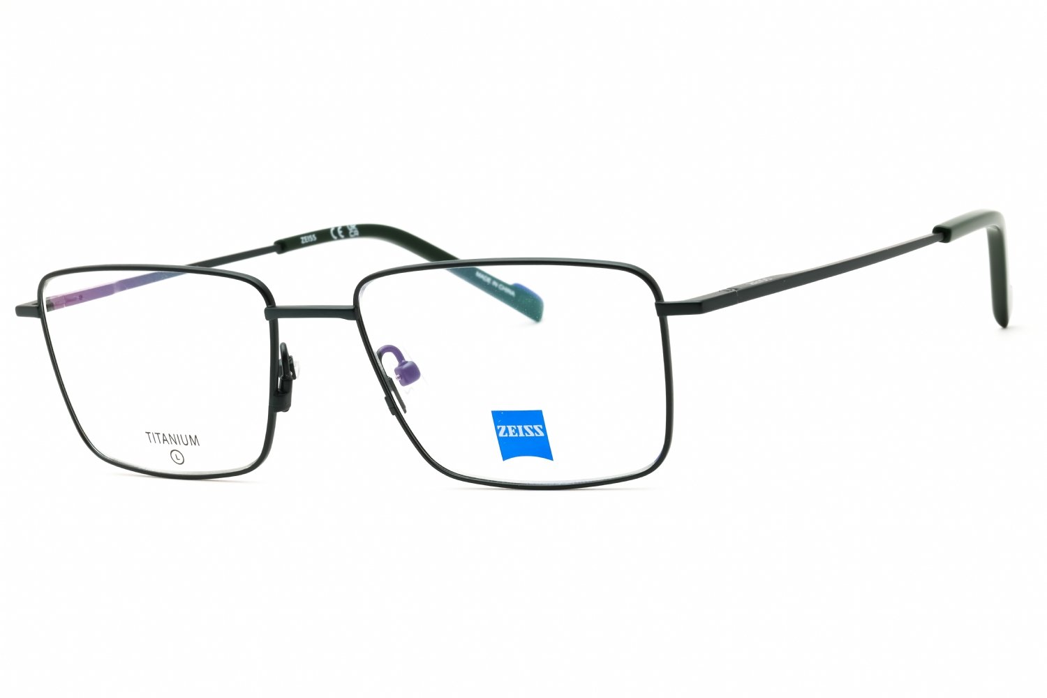 Zeiss ZS24145 SATIN GREEN/Clear Demo lens 303 53X17X145