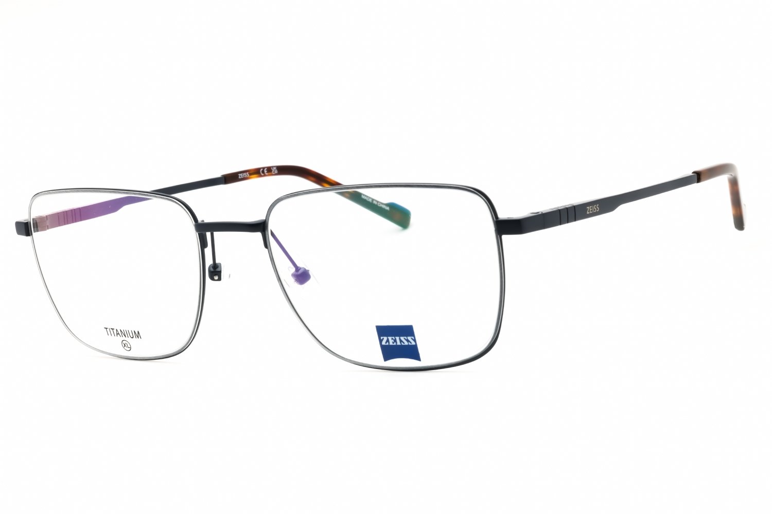 Zeiss ZS24155 SATIN BLUE/Clear demo lens 403 56X19X145