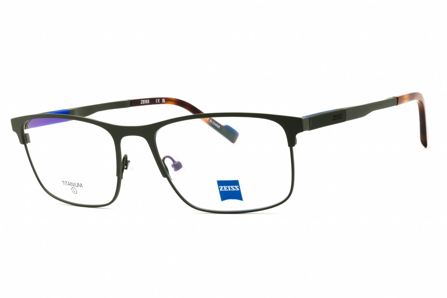 Zeiss ZS25161 SATIN KHAKI/clear demo lens 326 56X18X150