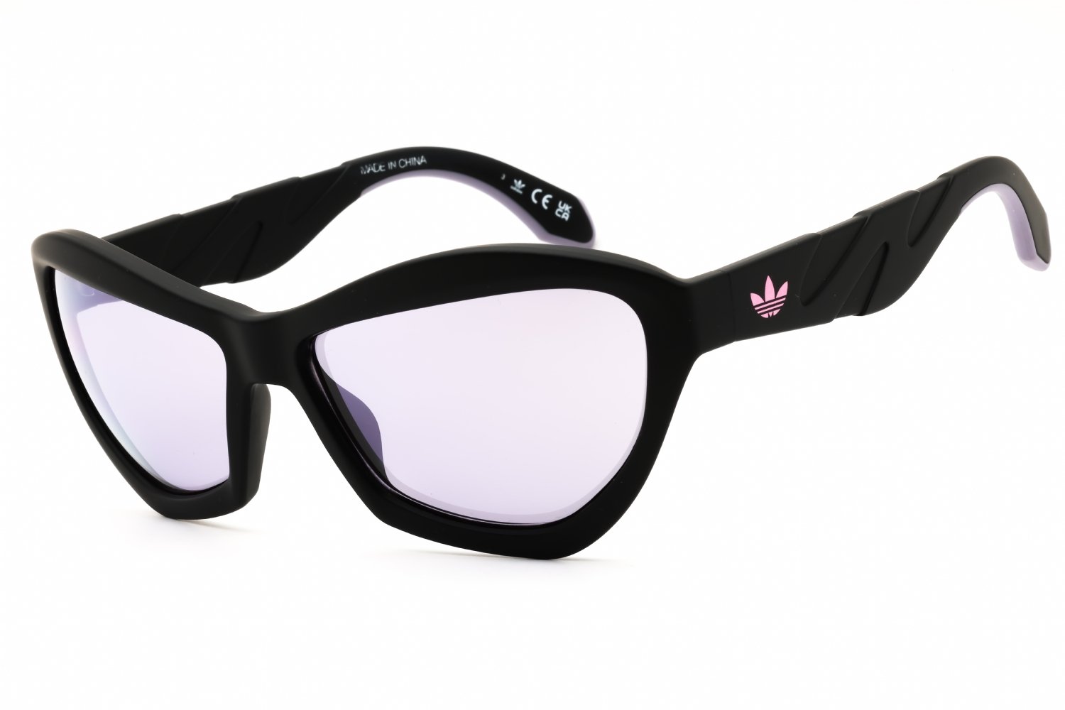 Adidas OR0095 matte black / gradient or mirror violet 02Z 59X15X130