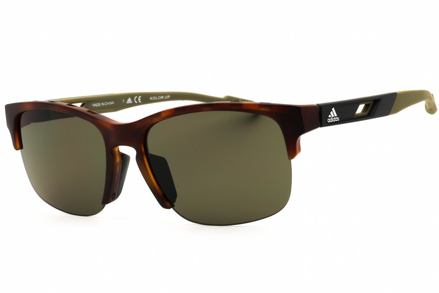 Adidas SP0048 dark havana / green 52N 57X18X135