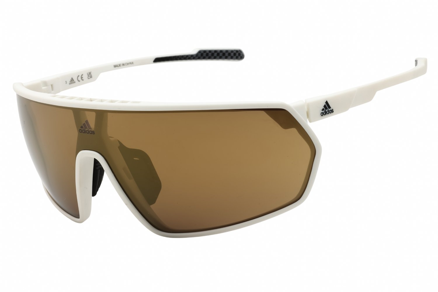 Adidas SP0088 white/other / brown mirror 24G 00X0X125
