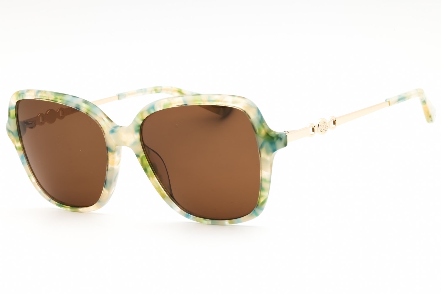 Anne Klein AK7093 OLIVE MARBLE/Brown 330 56X17X140