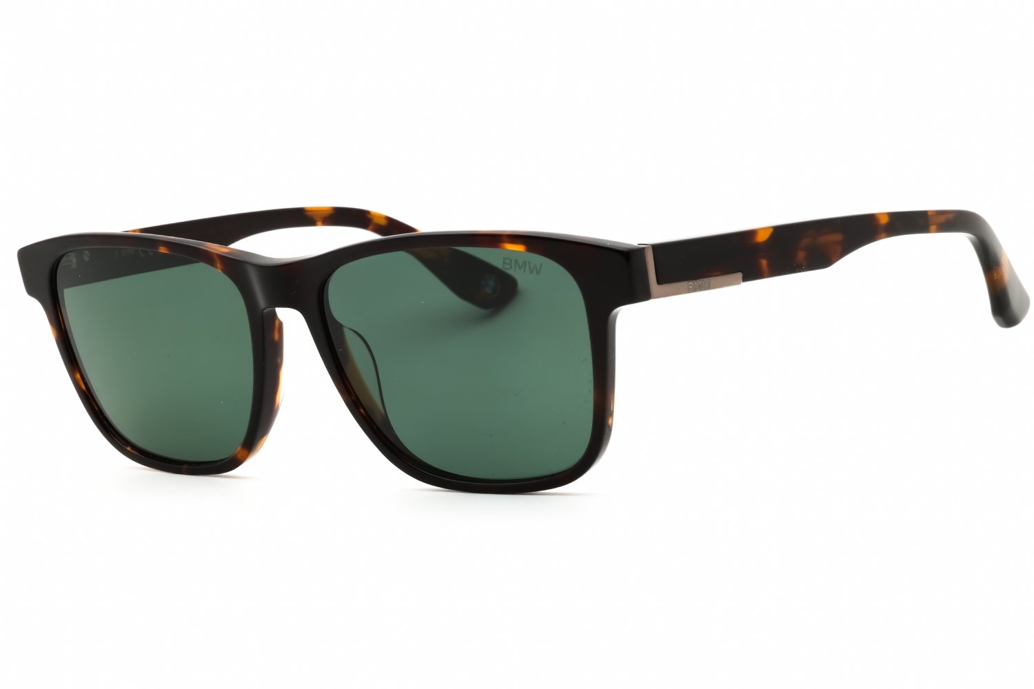 BMW BW0032 dark havana / green polarized 52R 55X16X145