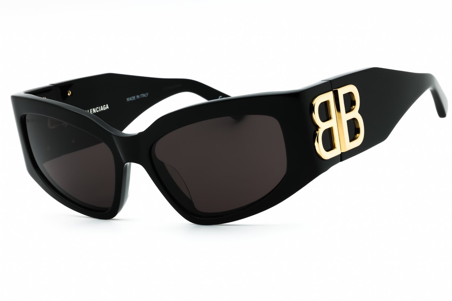 Balenciaga BB0321S Black/Grey 002 57-17-125 MM