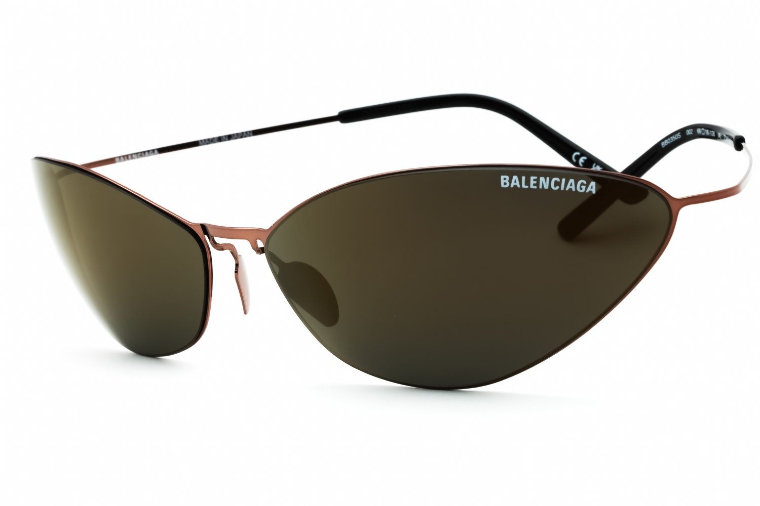 Balenciaga BB0350S Brown/Bronze Brown Mirror 002 68-16-130 MM