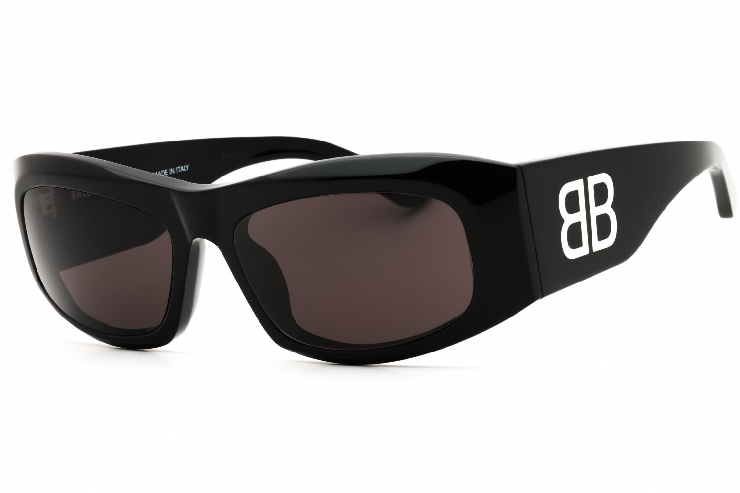 Balenciaga BB0395S BLACK / GREY 001 60-18-145 MM