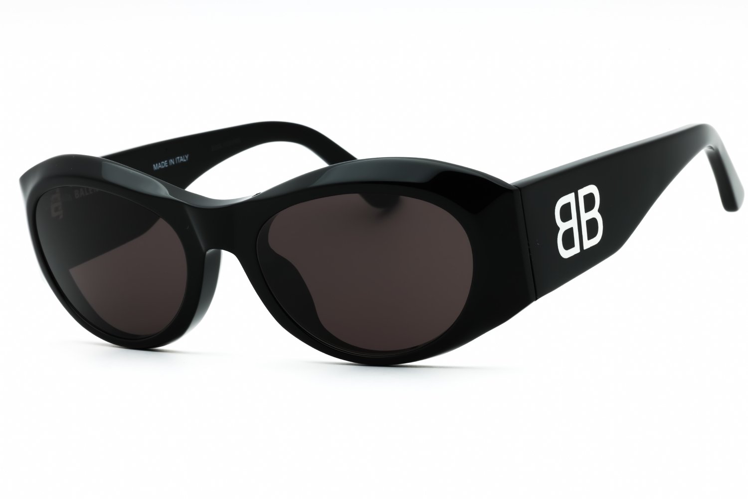 Balenciaga BB0396SK Black/Grey 001 55-20-145 MM