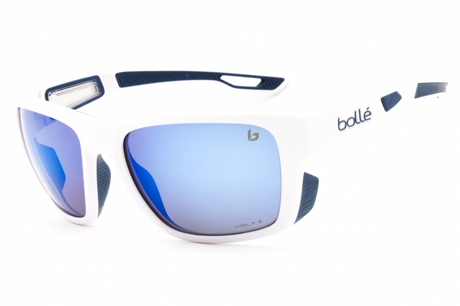 Bolle AIRDRIFT White Matte Navy - Volt+ Offshore Polarized BS035002 XX
