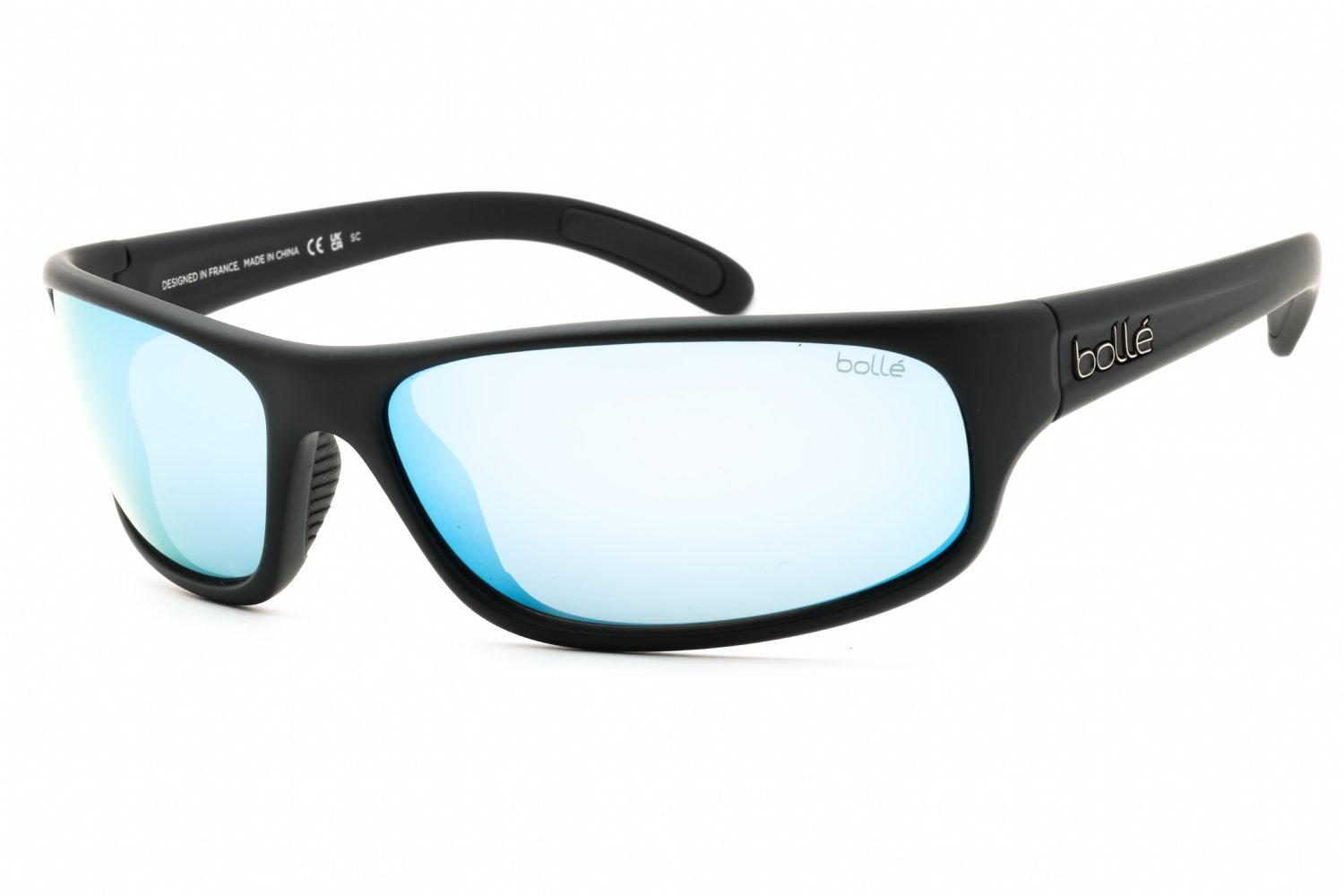 Bolle ANACONDA Black Matte – Sky Blue Polarized BS035002 XX