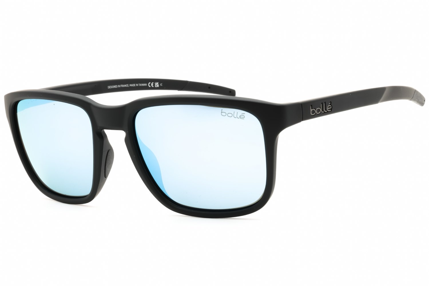 Bolle SCORE Black Matte - Sky Blue Polarized BS031008 53-20-140 MM