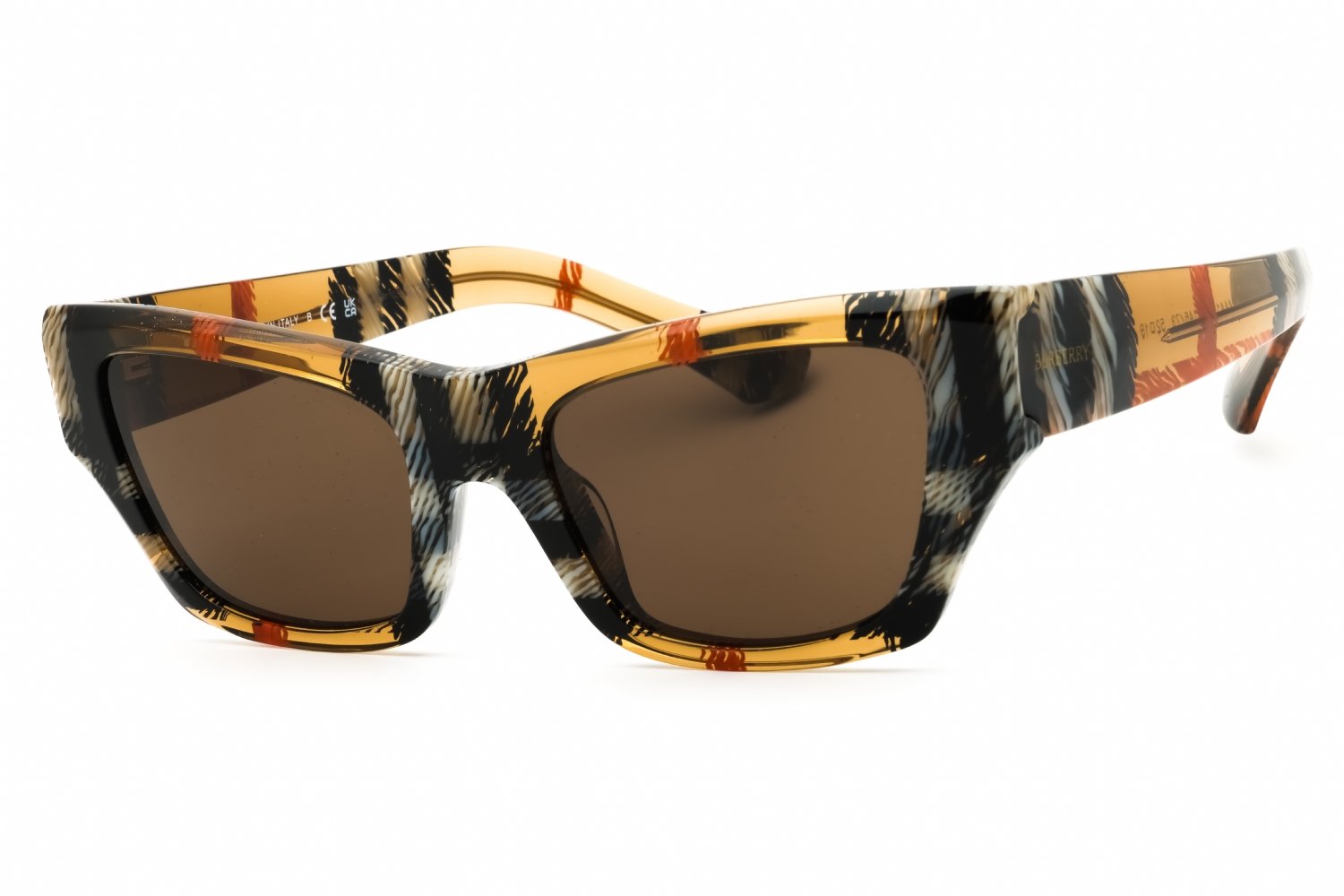 Burberry 0BE4441U Beige/Brown checkered pattern 414673 52-19-140 MM