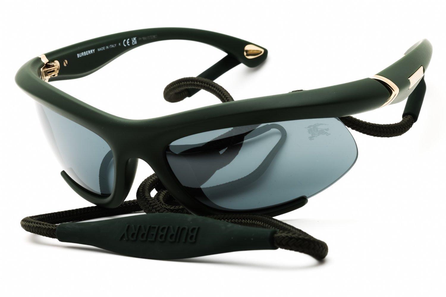 Burberry 0BE4462 Rubber Green/Grey Mirror Black 41556G 64-20-125 MM