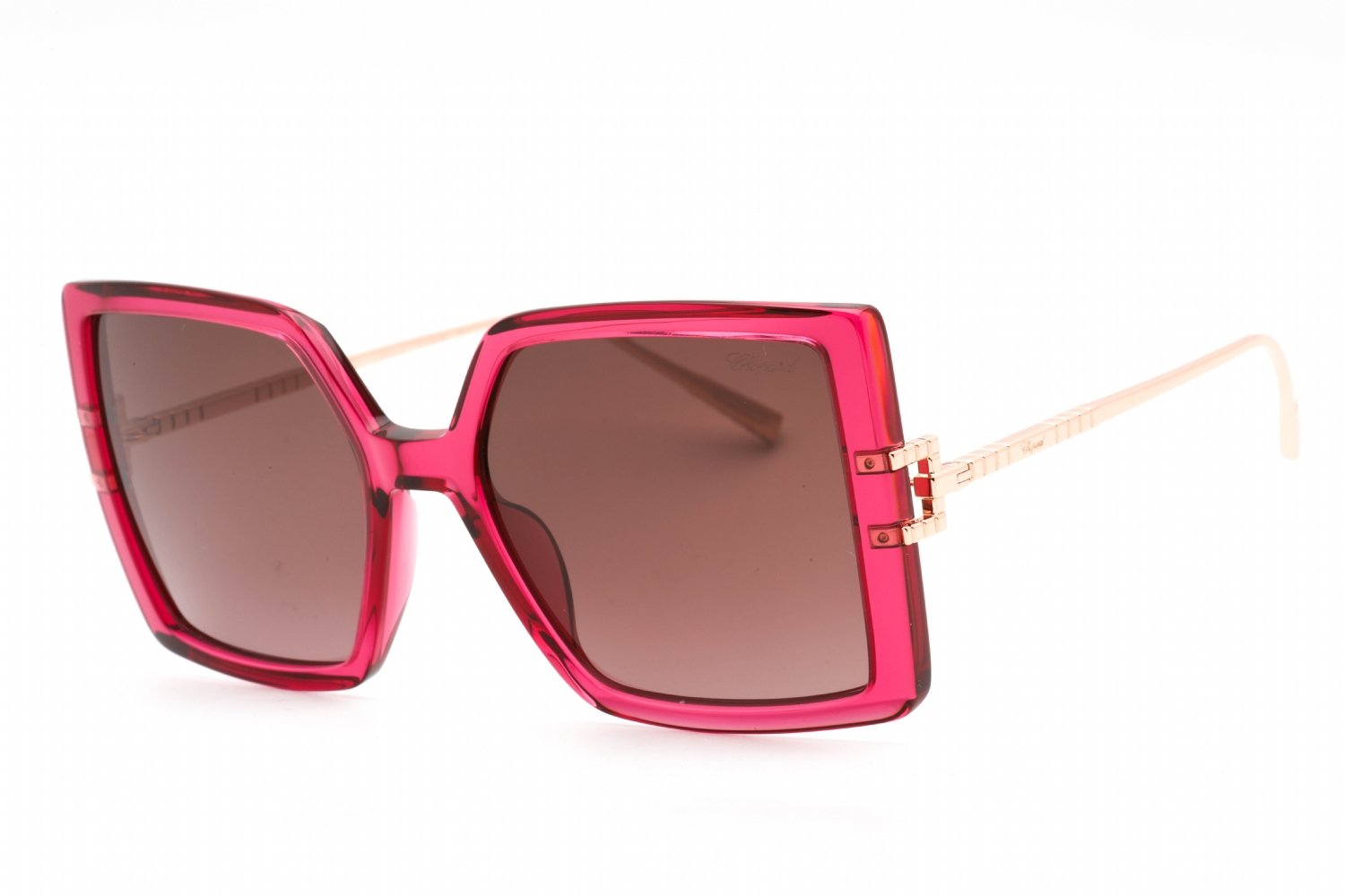 Chopard SCH334M Transparent Raspberry Pink / Gradient Brown 0AFD 56-19-135 MM