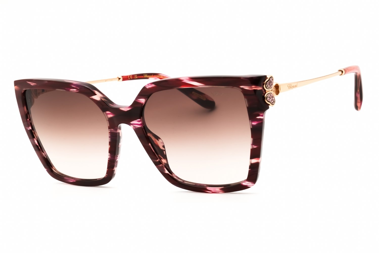 Chopard SCH371S SHINY STREAKED BURGUNDY 01G2 56-18-135 MM