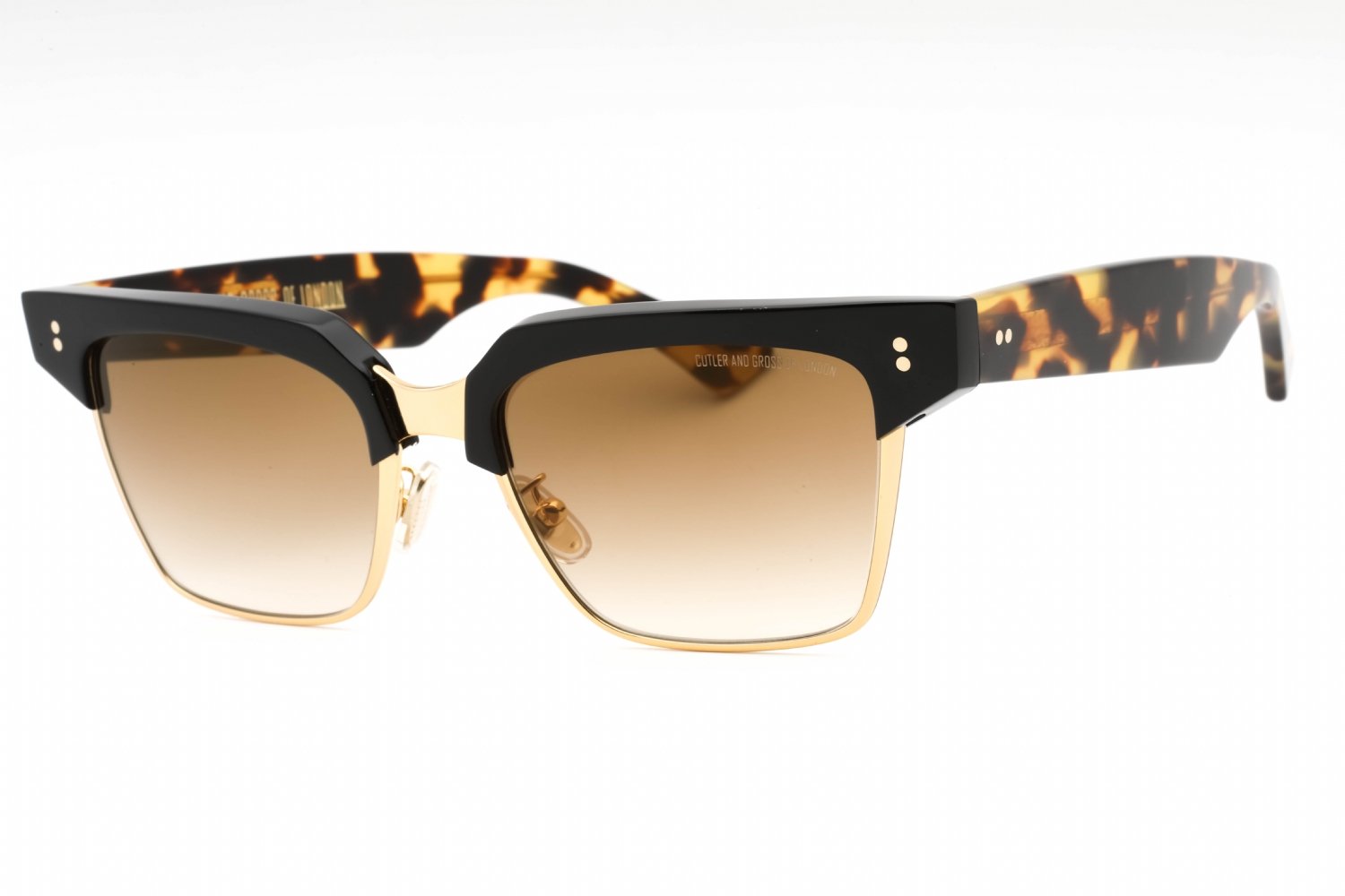 Cutler and Gross CG1348S Camo / Brown Gradient 002 55-19-145 MM