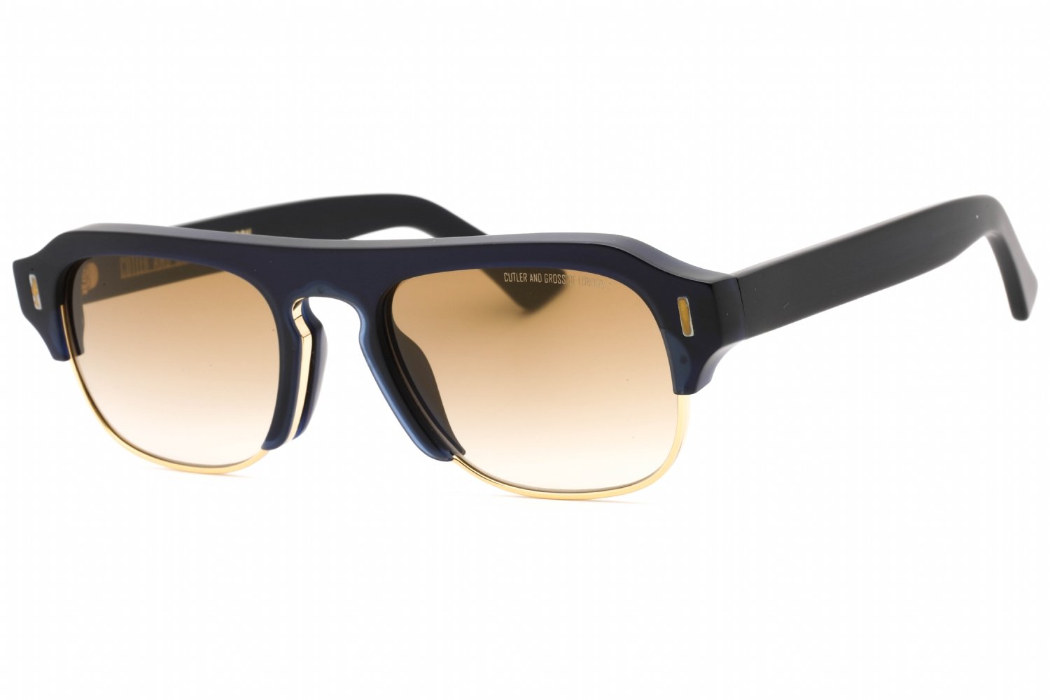 Cutler and Gross CG1353S Navy Blue / Brown Gradient 002 56-20-145 MM