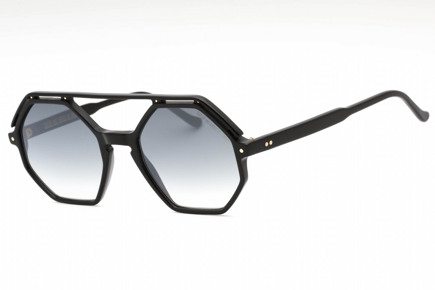 Cutler and Gross CGSN137153 Black / Grey Gradient 001 53-21-145 MM