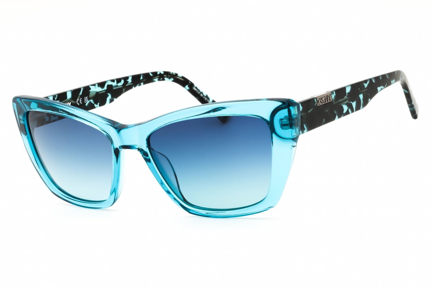 DKNY DK554S CRYSTAL TURQUOISE/Blue Gradient 430 54X17X140